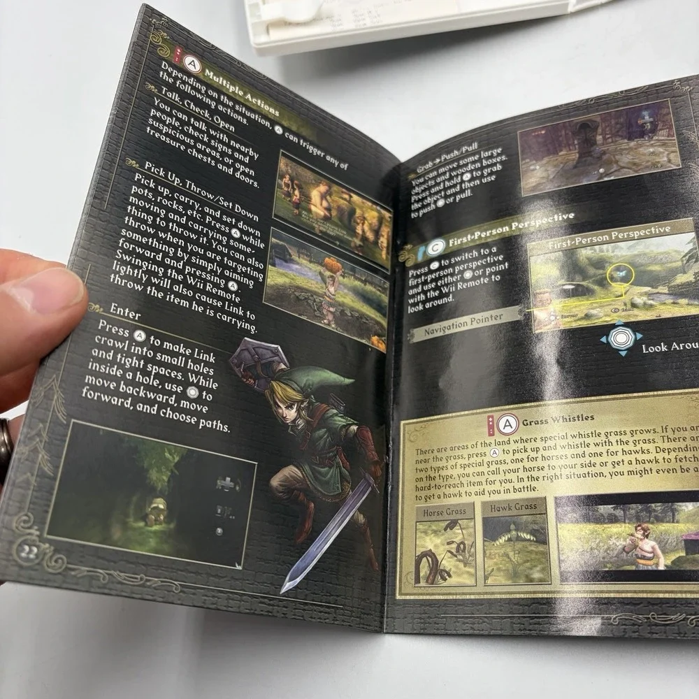 Legend of Zelda Twilight Princess - Nintendo Wii Complete In Box With Manual